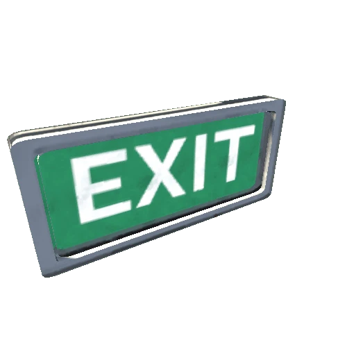 exit sign